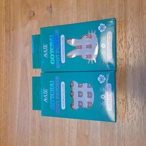 NEW K Beauty Gotcha! Hydrocolloid Pimple Patches - Character Shaped - 2 boxes